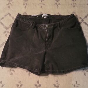 Stylish Black Denim Women's Jean Shorts